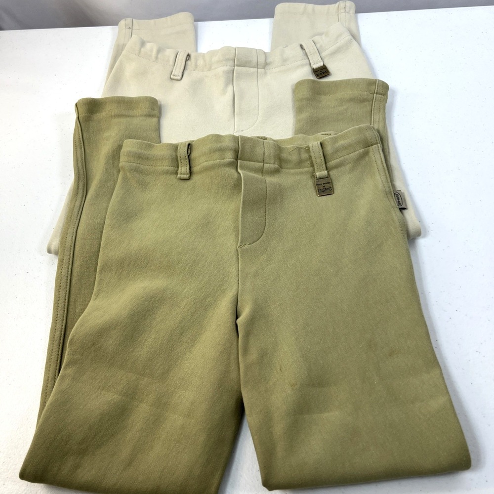 Devon-Aire Kids Bundle of Equestrian Riding Jodhpur Horse Breeches Size Large